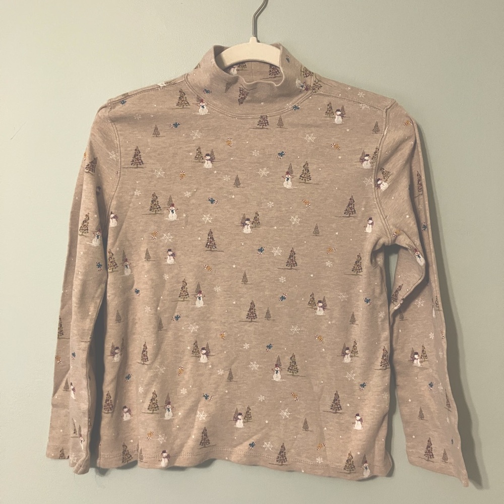 Laura Scott Snowman/Christmas Turtleneck (S) ☃️